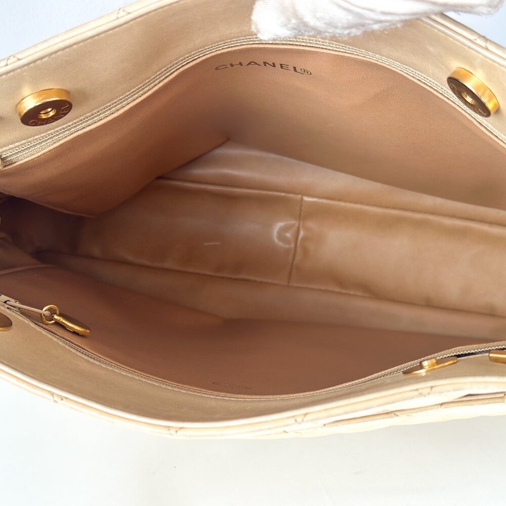Chanel Quilted Lambskin Chain Bag - Picture 12 of 16